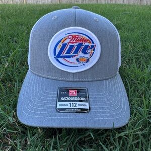Richardson Gray Trucker Hat